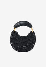 Chloé Mini Summer Banana Top Handle Bag Black CH26SP921R34 001