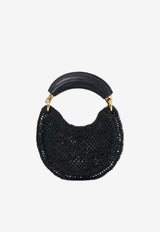 Chloé Mini Summer Banana Top Handle Bag Black CH26SP921R34 001