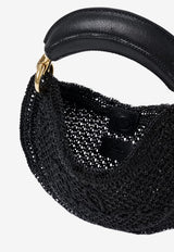 Chloé Mini Summer Banana Top Handle Bag Black CH26SP921R34 001