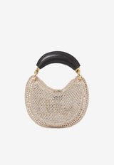 Chloé Mini Summer Banana Top Handle Bag Silver CH26SP921R34 9DL