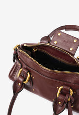 Chloé Small Paddington Bag in Grained Leather Brown CH26SS805P75 27M