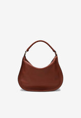 Chloé Small Marcie Leather Shoulder Bag Brown CH26SS881R35/S_CHLOE-26M