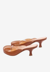 Chloé Junie 55 Thong Sandals Brown CH26U17XYD 25V