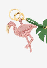 Chloé Symbols Flamingo Key-Ring Bag Charm Pink CH26UK211R64 6C6