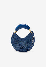 Chloé Mini Summer Banana Hobo Bag Blue CH26UP782P08 48B