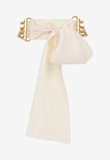 Chloé Signature Bow Chain Belt Cream CH26UTG05S48 114