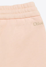 Chloé Kids Girls Logo-Detailed Track Pants Pink CHC20017-ACO/O_CHLOE-45F