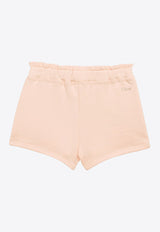 Chloé Kids Babies Bow-Detailed Mini Shorts Pink CHC20018-BCO/O_CHLOE-45F