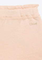 Chloé Kids Babies Bow-Detailed Mini Shorts Pink CHC20018-BCO/O_CHLOE-45F