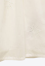 Chloé Kids Girls Long-Sleeved Ruffled Shirt White CHC20197-BCO/O_CHLOE-117