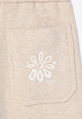 Chloé Kids Girls Embroidered Logo Track Pants CHC20226-BCO/P_CHLOE-C03 CHC20226-BCO/P_CHLOE-C03_621-8