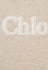 Chloé Kids Girls Long-Sleeved Logo T-shirt CHC20253-ACO/P_CHLOE-C03 CHC20253-ACO/P_CHLOE-C03_621-4