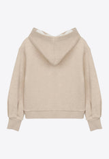 Chloé Kids Girls Embroidered  Hooded Sweatshirt CHC20357-CCO/P_CHLOE-C03 CHC20357-CCO/P_CHLOE-C03_621-14