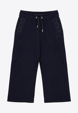 Chloé Kids Girls Drawstring Track Pants with Lace Inserts CHC20363-ACO/P_CHLOE-859 CHC20363-ACO/P_CHLOE-859_621-4