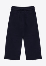 Chloé Kids Girls Drawstring Track Pants with Lace Inserts CHC20363-ACO/P_CHLOE-859 CHC20363-ACO/P_CHLOE-859_621-4