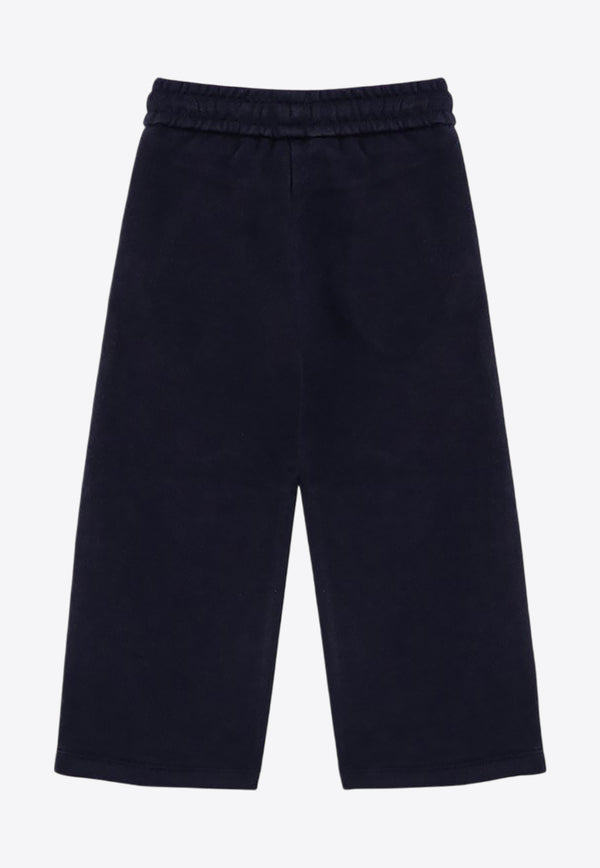 Chloé Kids Girls Drawstring Track Pants with Lace Inserts CHC20363-ACO/P_CHLOE-859 CHC20363-ACO/P_CHLOE-859_621-4