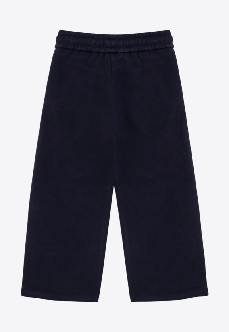 Chloé Kids Girls Drawstring Track Pants with Lace Inserts CHC20363-ACO/P_CHLOE-859 CHC20363-ACO/P_CHLOE-859_621-4