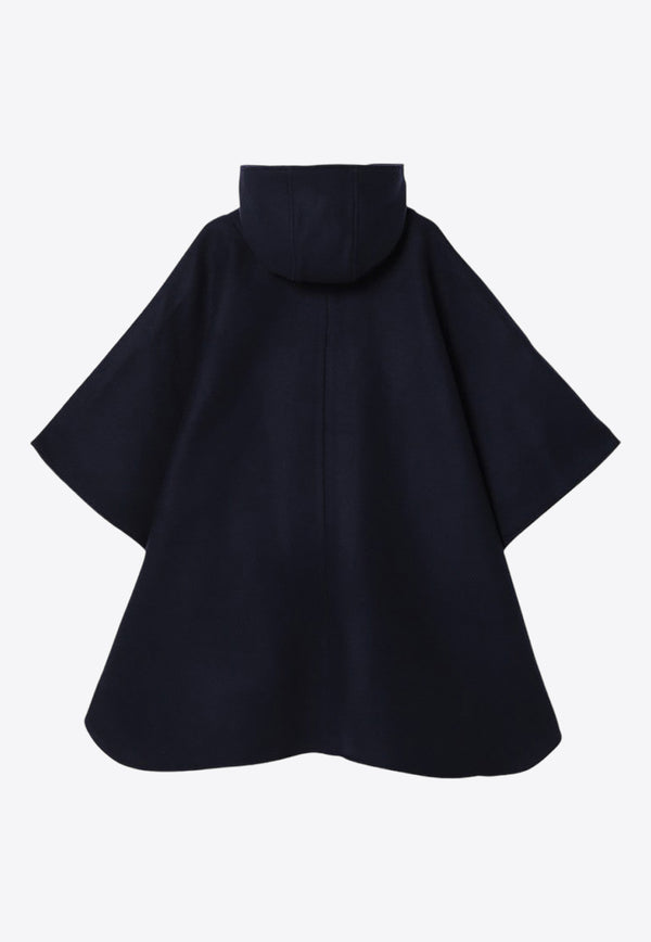 Chloé Kids Girls Wool Hooded Cape CHC20383-AWO/P_CHLOE-859 CHC20383-AWO/P_CHLOE-859_621-8