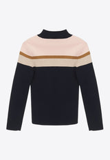 Chloé Kids Girls Wool Blend High-Neck Sweater CHC20396-AWO/P_CHLOE-859 CHC20396-AWO/P_CHLOE-859_621-4