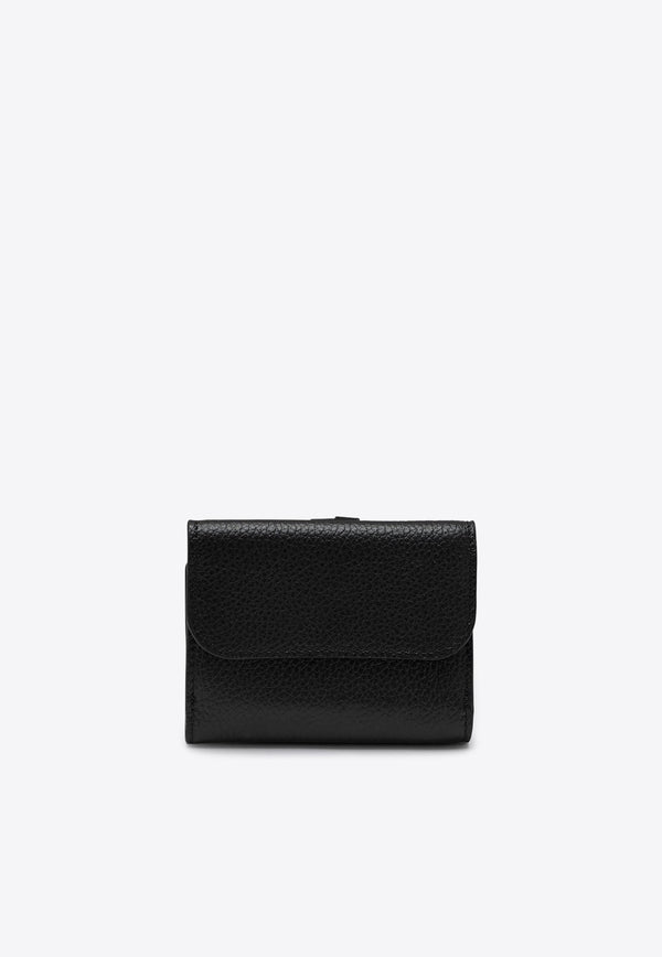 Chloé Mini Alphabet Tri-Fold Wallet Black CHC21WP946F57/P_CHLOE-001