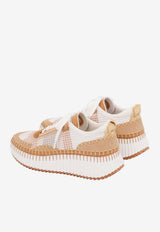 Chloé Nama Low-Top Sneakers Beige CHC22S579Y0 273