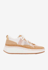 Chloé Nama Low-Top Sneakers Beige CHC22S579Y0 273