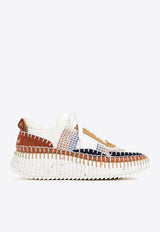 Chloé Low-Top Nama Sneakers CHC22S579Y0646 GINGER RED