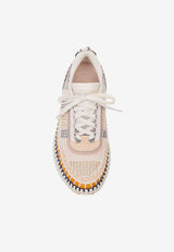 Chloé Nama Low-Top Mesh Sneakers Biscuit CHC22S579Y0_000_268