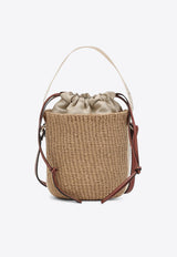 Chloé Small Woody Bucket Bag Beige CHC22SS381G55/Q_CHLOE-101