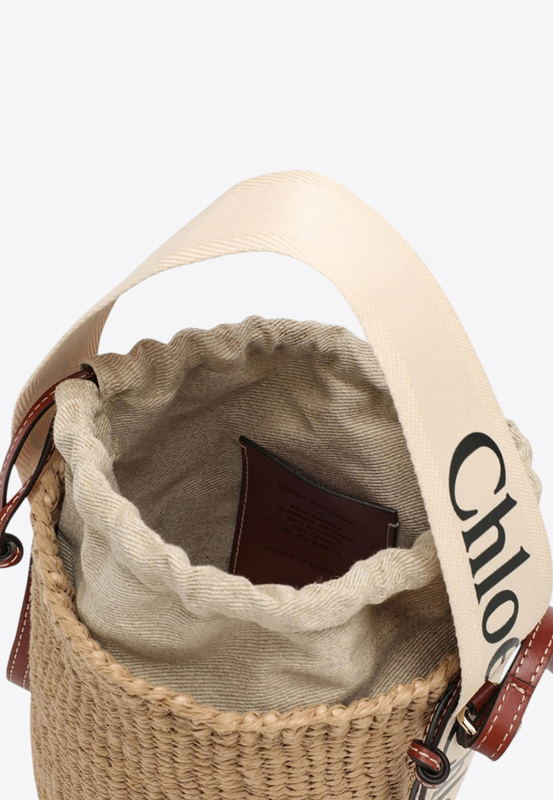 Chloé Small Woody Bucket Bag Beige CHC22SS381G55/Q_CHLOE-101