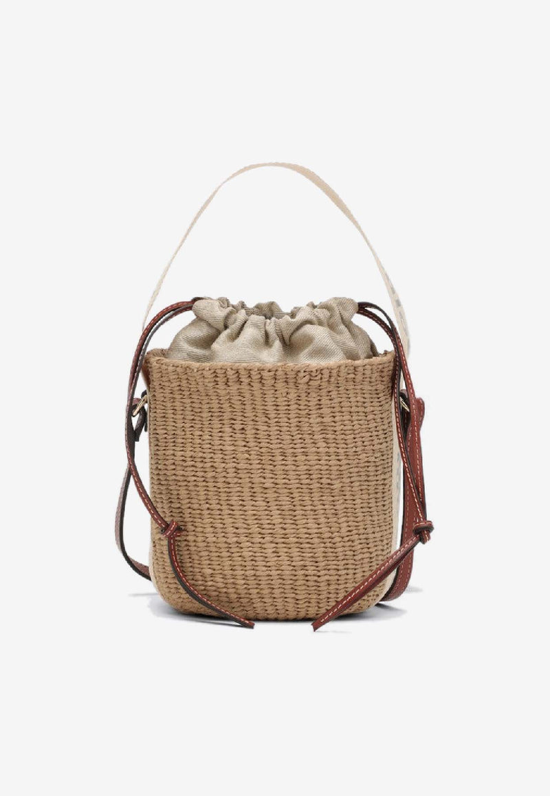 Chloé Small Woody Bucket Bag White CHC22SS381G55/S_CHLOE-101