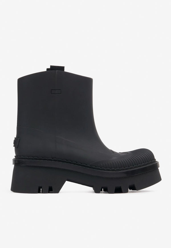 Chloé Raina Rain Boots CHC23A904FP001 BLACK