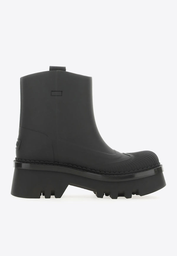 Chloé Raina Mid-Calf Rain Boots Black CHC23A904FP_000_001