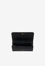 Chloé Long Marcie Wallet in Calf Leather CHC23AP098I31001 BLACK