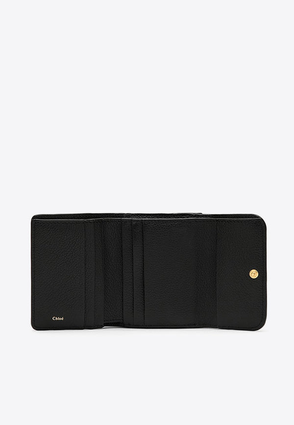 Chloé Small Marcie Tri-Fold Wallet Black CHC23AP099I31/O_CHLOE-001