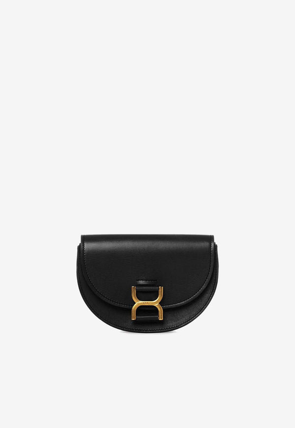 Chloé Mini Marcie Shoulder Bag CHC23AP847K82001 BLACK