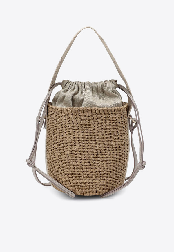 Chloé Small Woody Basket Bucket Bag Natural CHC23AS381L18/P_CHLOE-084