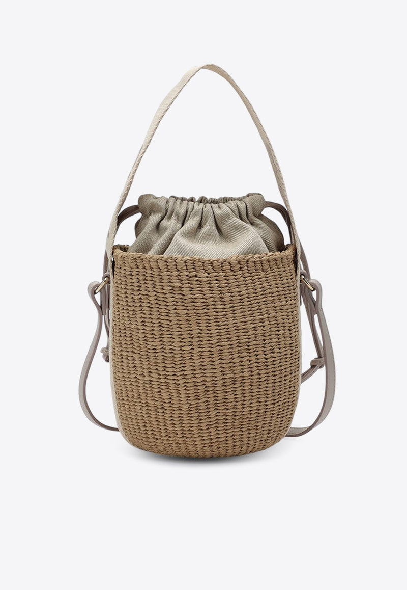 Chloé Small Woody Basket Bucket Bag Natural CHC23AS381L18/P_CHLOE-084