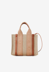 Chloé Small Woody Tote Bag CHC23AS397L17275 Soft Tan