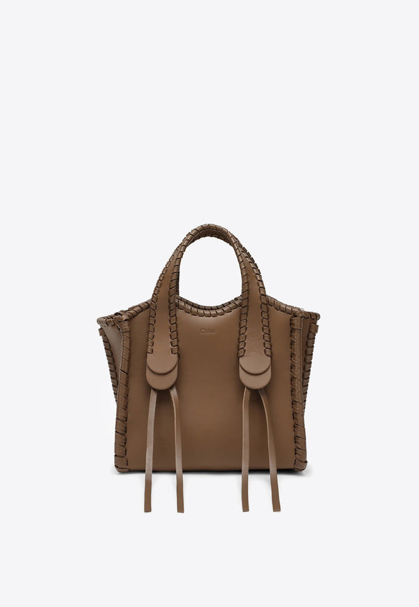 Chloé Small Mony Leather Tote Bag CHC23AS590L02/O_CHLOE-29X