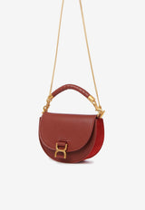 Chloé Marcie Chain Flap Top Handle Bag CHC23AS604L1427S SEPIA BROWN