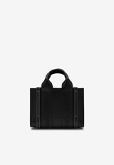 Chloé Mini Woody Calf Leather Tote Bag Black CHC23SP237I60/P_CHLOE-001