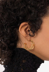 Chloé Marcie Hoop Earrings CHC23WFE03CB7745TU BRIGHT GOLD