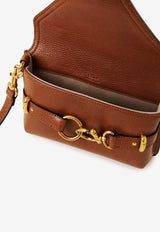 Chloé Mini Cape Crossbody Bag in Grained Leather CHC24AP417O0126M Clay Brown