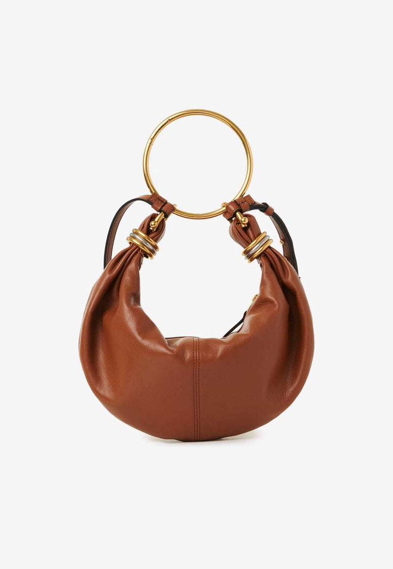 Chloé Small Bracelet Shoulder Bag CHC24AS611N7226M Clay Brown