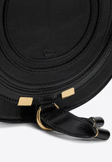 Chloé Small Marcie Saddle Crossbody Bag Black CHC24AS680N57/P_CHLOE-001