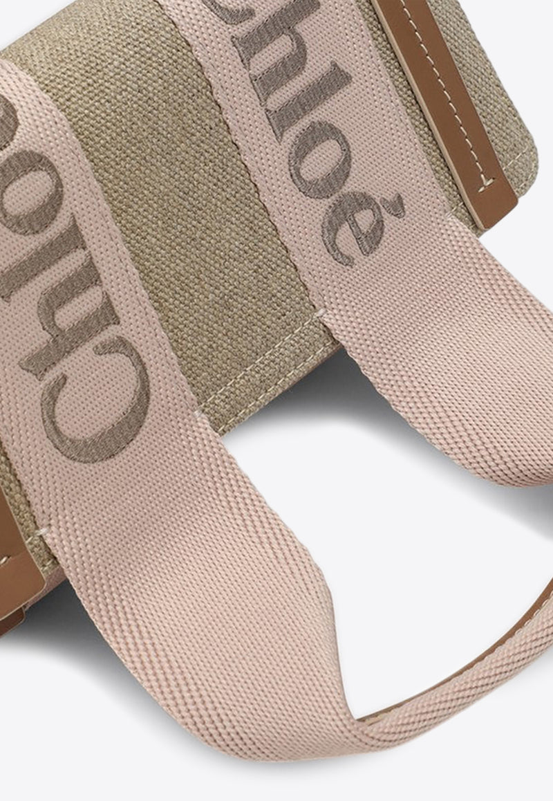 Chloé Woody Logo Canvas Belt Bag Beige CHC24AS681L17/P_CHLOE-26Y