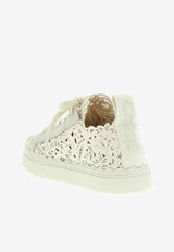 Chloé Lauren Low-Top Sneakers CHC24S00KHR101 White