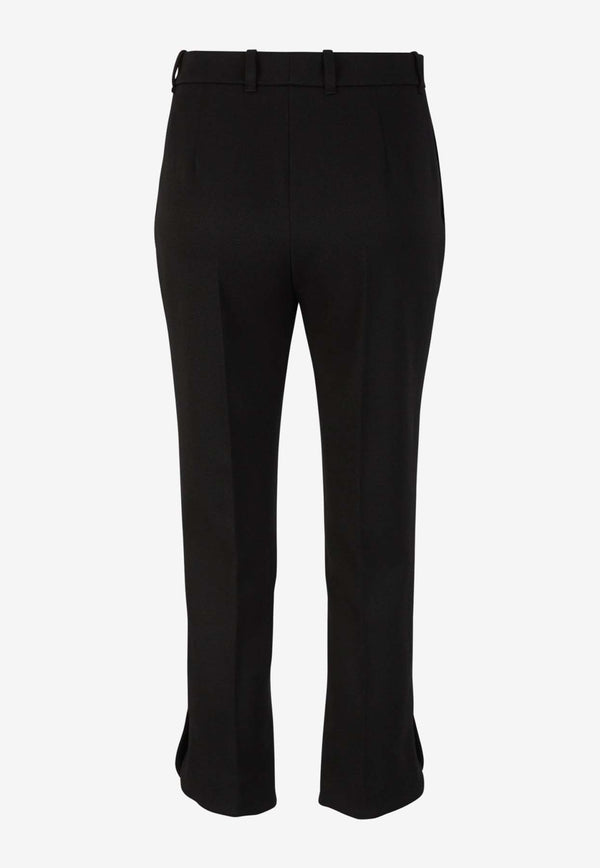 Chloé X Atelier Jolie Tailored Wool Pants CHC24SPA75270001 BLACK
