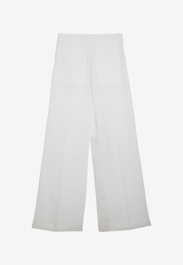 Chloé Wide-Leg Tailored Pants White CHC24UPA04016/O_CHLOE-101